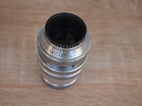 Som Berthiot Paris Cinor 3.5/75mm C Mount - Picture 5 of 6