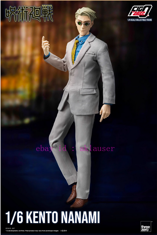 Threezero 3z04790m0 1/6 Jujutsu Kaisen Nanami Kento Action Figure