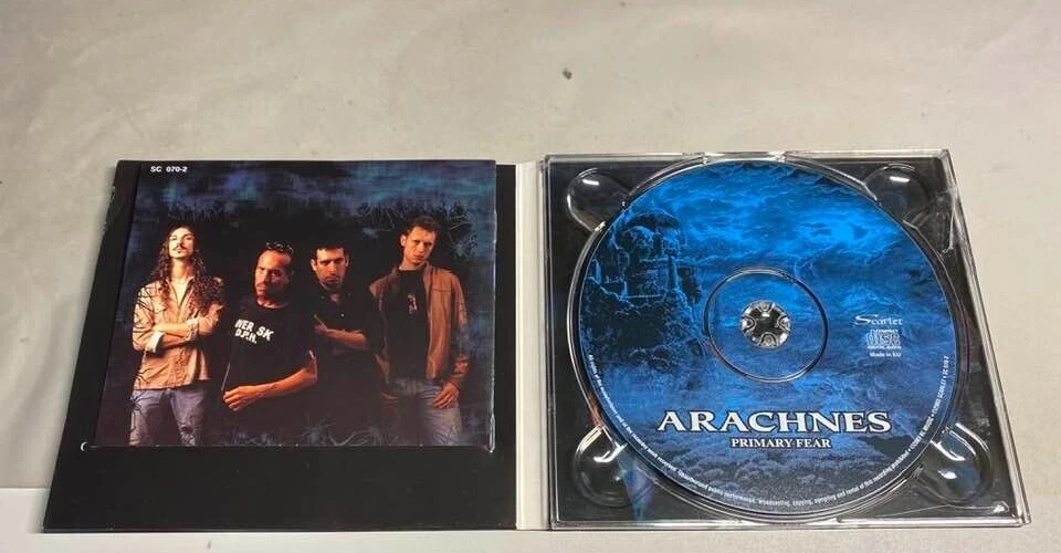 ARACHNES - ''PRIMARY FEAR'' - RARE ITALY POWER METAL DIGI CD 2003 - Bild 2 von 2