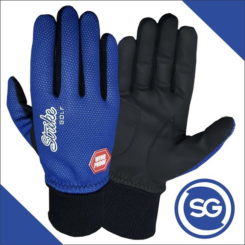 SG Men Women Winter golf gloves thermal windproof fleece lined water resistant - Picture 3 of 15