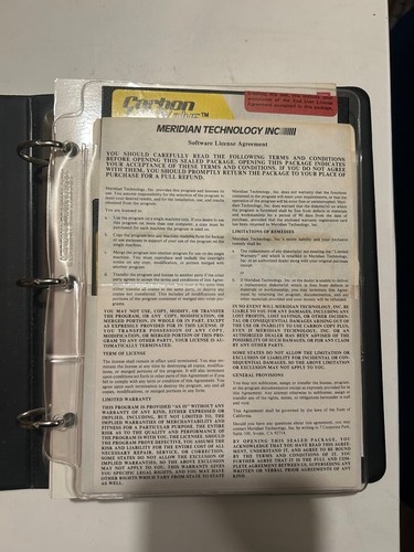 Microcom Carbon Copy Plus V5.0 Remote Control Software 5.25" Floppy Disk - Picture 4 of 7
