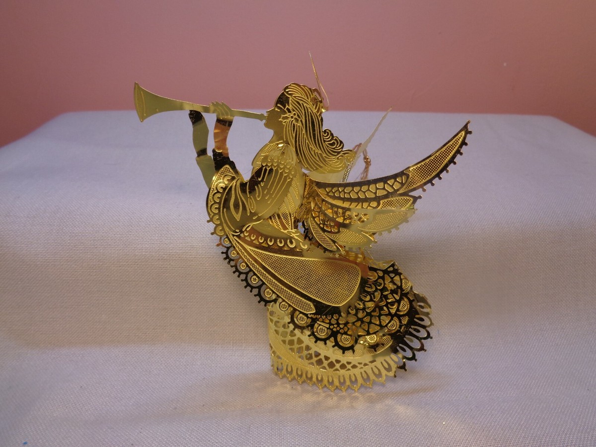 3D BRASS FLYING ANGEL 5
