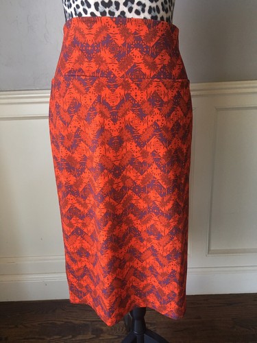 Neu 2XL LULAROE CASSIE Bleistiftrock, XXL Yoga Taillenband, Neu mit Etikett schneller Versand!