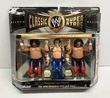 2006 Jakks WWE Classic Superstars CAPTAIN LOU ALBANO, AFA, SIKA "Wild Samoans"