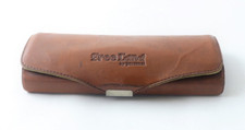 Rare Vintage Free Land by Personal Brown Leather Eyeglasses Case | Snap Closure