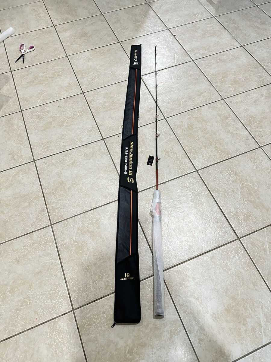 TOKAYO HEARTY RISE SLOW JIGGING ROD III S. POWER 2. 500Gr