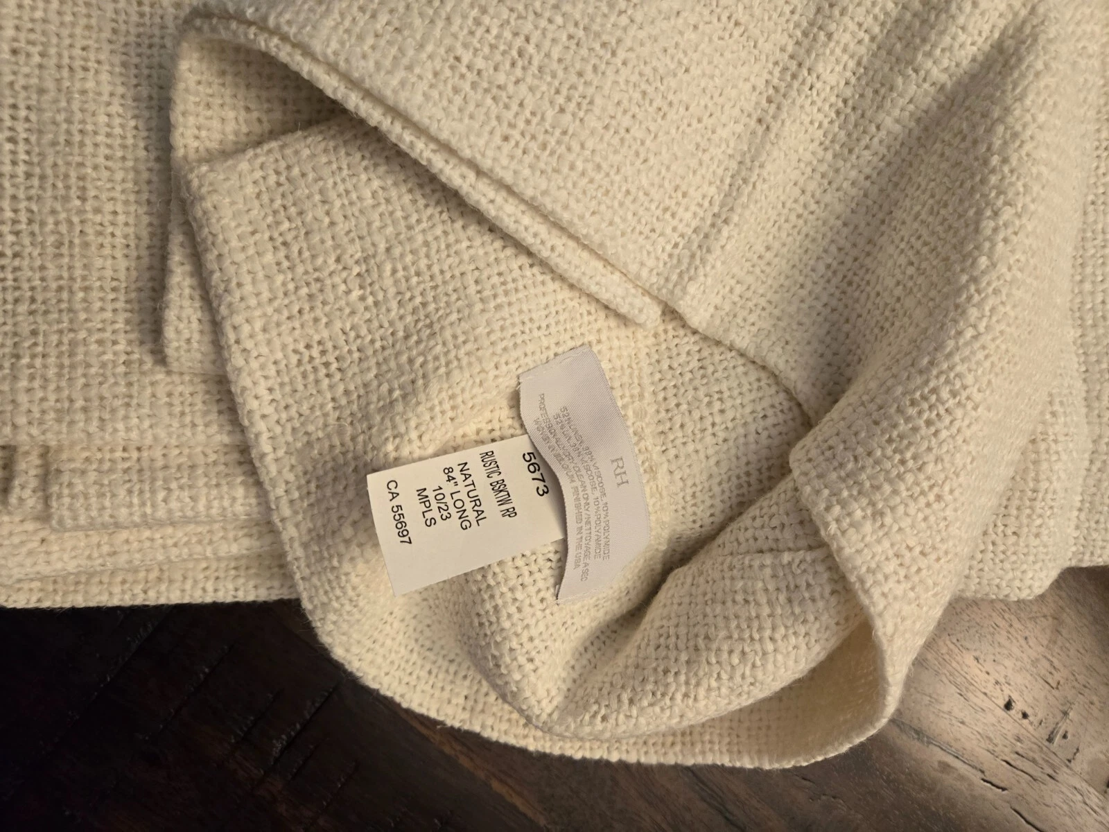 Belgian Linen Textural Basket Weave Drapery - Thumbnail 5