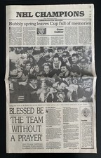 The Pittsburgh Press NHL Champions Penguins Commemorative Section (1991)