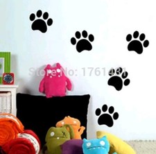 Pet Paws wall decal sticker bedroom baby nursery home decor