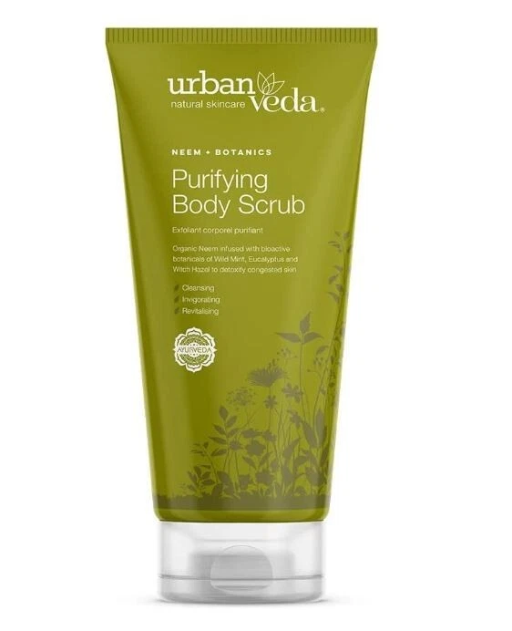 Urban Veda Natural Skincare Neem and Botanics Purifying Body Scrub
