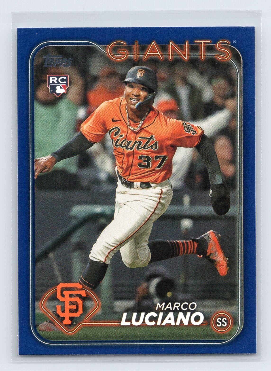 2024 Topps #232 Marco Luciano Royal Blue