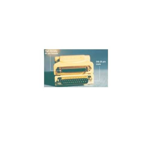 Adattatore SCSI DB25 maschio a SCSI 2 mezzo passo HPDB50 DM50 femmina - Foto 1 di 3
