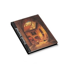 Travel Journal, Hardcover Journal, Ruled Line, Hermann Corrodi, 1905