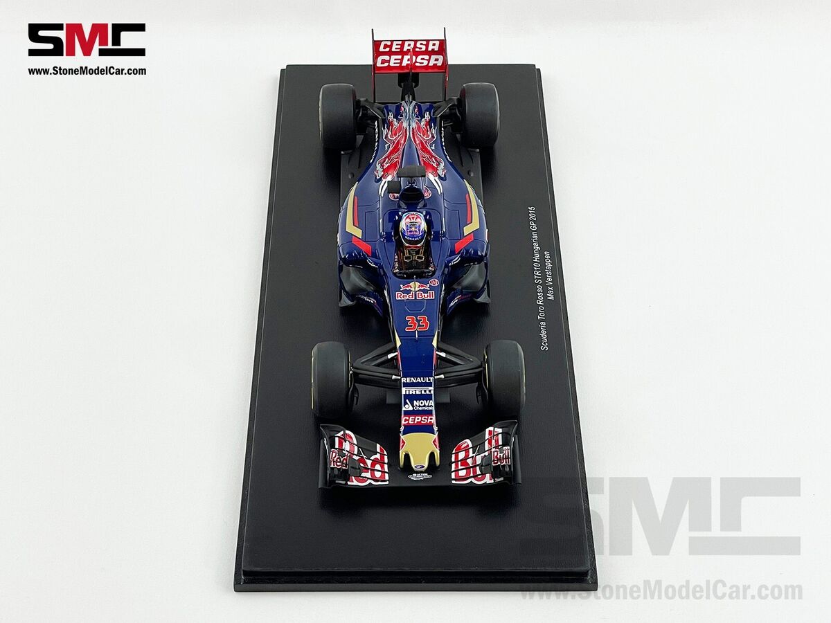 1:18 Spark Toro Rosso F1 STR10 #33 Max Verstappen Hungary GP 1:18 Spark Toro Rosso F1 STR10 #33 Max Verstappen Hungary GP