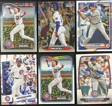 6 Card Baseball Lot Christopher Morel Chicago Cubs Rookie RC , Chrome & More