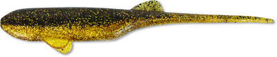10 Stück Quantum Aris-Pin Pin Tail 8cm Honey  -  Köder für Zander Hecht Dorsch