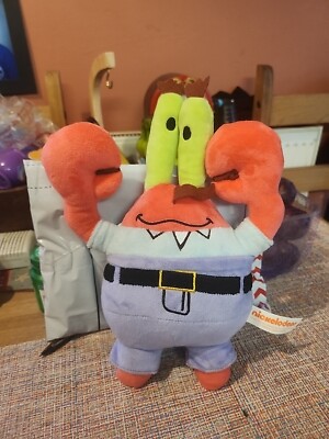 Spongebob Schwammkopf Krabbie Mr Krabs Nickleodeon 11 Zoll Plüschtier Kuscheltier 