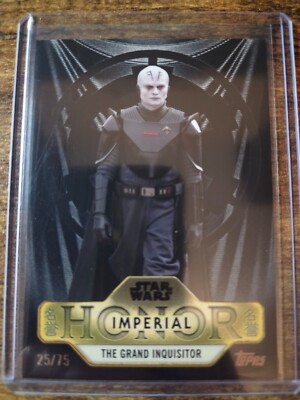 2025 Topps Star Wars Meiyo Grand Inquisitor Imperial Honor Black 25/75 #IH-10