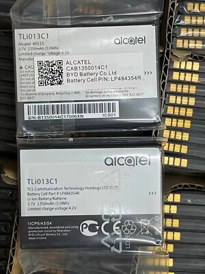 1pcs New Battery For Alcatel One Touch Go Flip TLi013C1 1350mAh