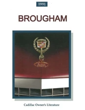1991 Cadillac Brougham Owners Manual User Guide Reference Operator Book Fuses