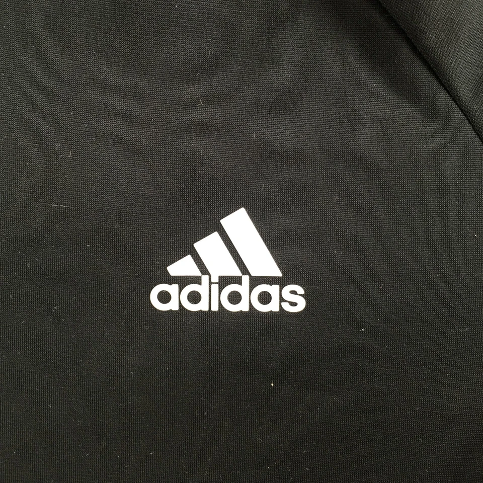 Chaqueta de Pista Adidas para Mujer Diseñada M-2-Move Negra Blanca Tres Rayas Cremallera Completa Foto 4 de 4