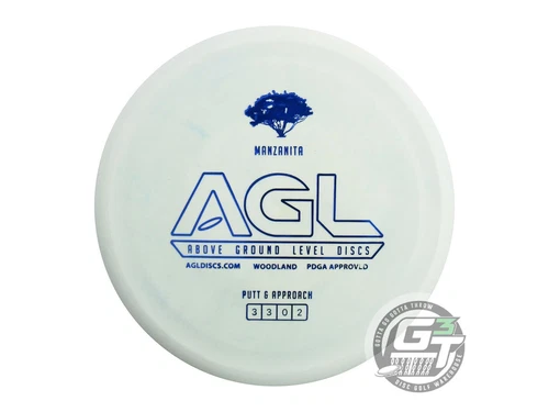 NEW Above Ground Level Glow Woodland Manzanita 166g Mint Blue Foil Golf Disc