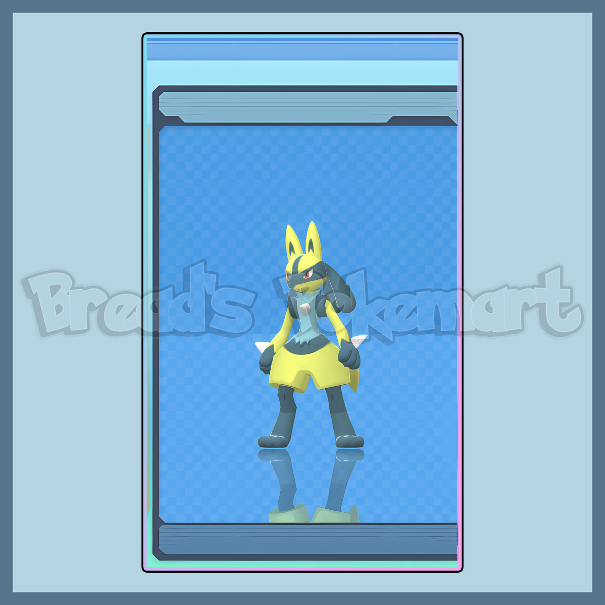 Shiny Lucario / Pokémon Brilliant Diamond and Shining Pearl / 6IV