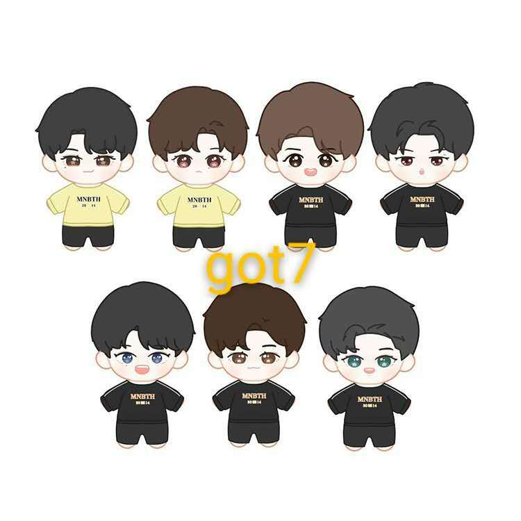got7 ドール　bambam KPOP Star GOT7 Mark MINHYUN JR Jinyoung Jackson Bambam Plush