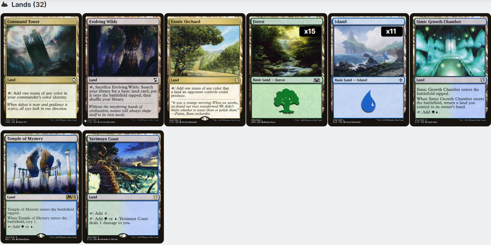Kinnan, Bonder Prodigy MANA ROCKS Magic MTG Custom Commander Deck | eBay