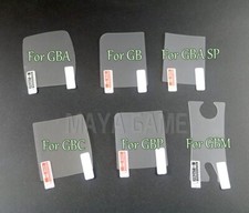 2pc LCD Screen Protector Protective Film for Gameboy Color GBA SP GBC GB GBP GBM