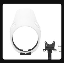Per BMW R nineT Urban G/S Carena Faro Anteriore Parabrezza Copertura Bianco