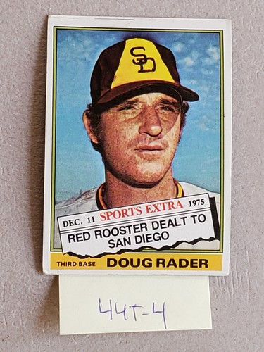 1976 TOPPS BASEBALL TRADING CARDS YOU PICK BASE TRADED UPDATE 1-330 50% OFF 2+ - Picture 18 of 331