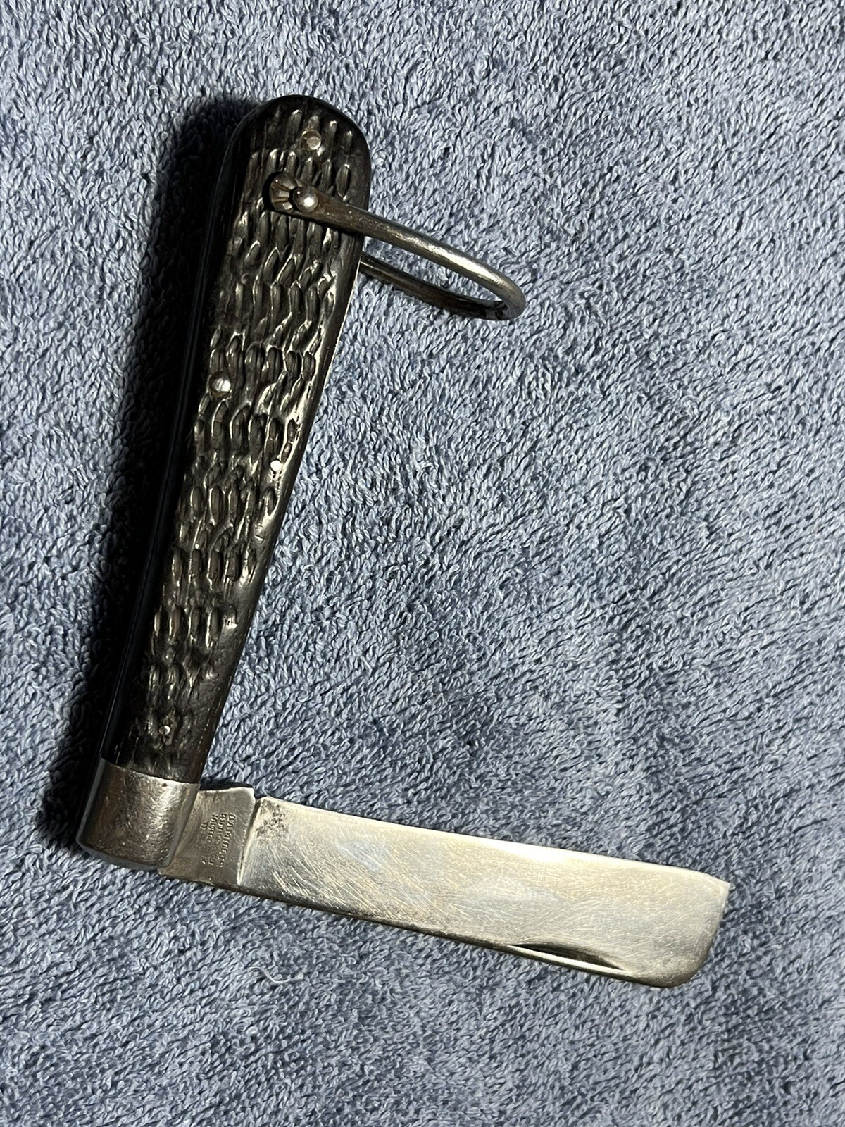 Vintage EARLY Coast Guard Camillus 4 Line Rope Knife WWII Era US Navy