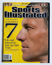 Lance Armstong 7-time Tour de France Champion Sports Illustrated 6/20/05 NL
