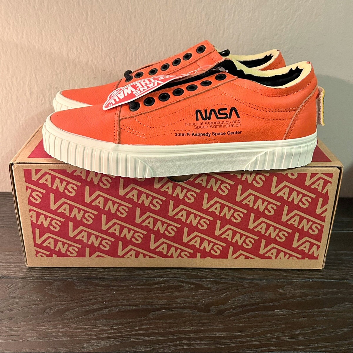 Vans X NASA Old Skool Space Voyager Firecracker Orange Men
