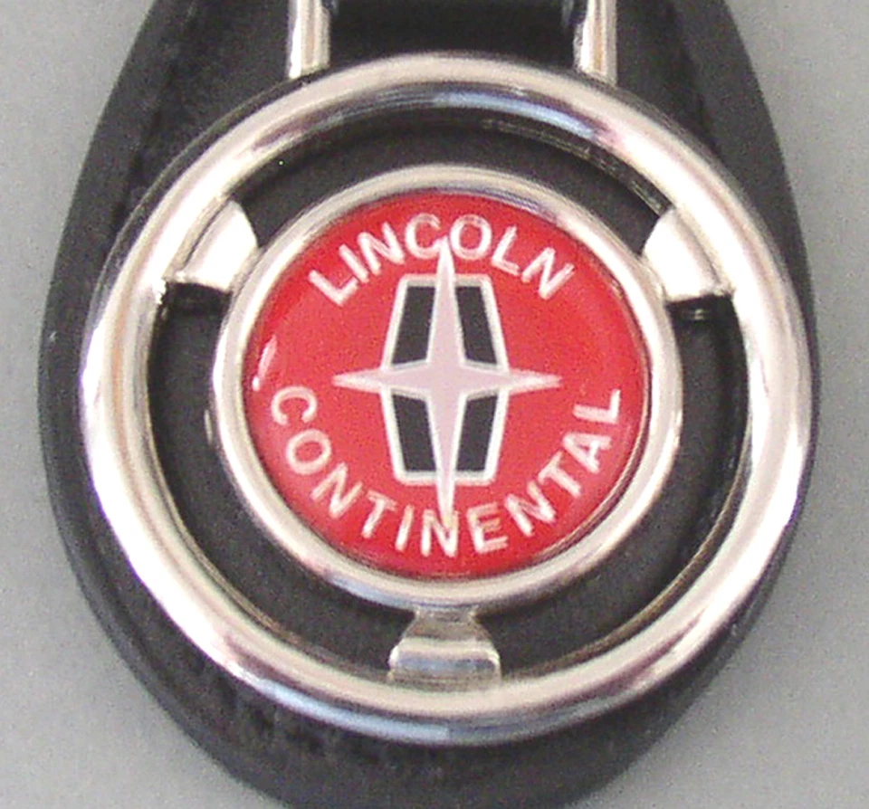 Red LINCOLN CONTINENTAL 1111 Mini Steering Wheel Key Ring 1996 97 98 1999 2000 - Image 2 of 4