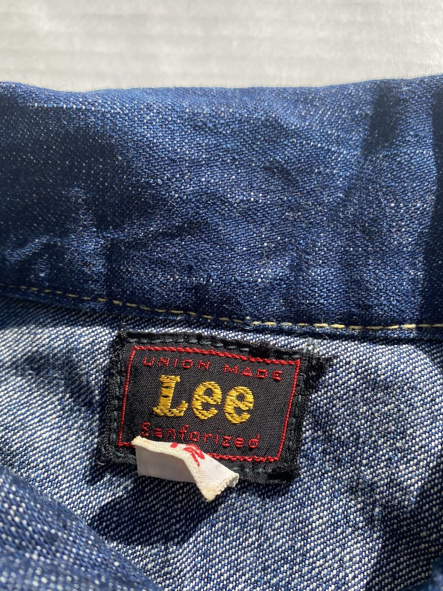 Vtg 40s Lee Denim Jacket 131j cowboy Workwear levis Ww2 dark Vtg 40s Lee Denim Jacket 131j cowboy Workwear levis Ww2 dark