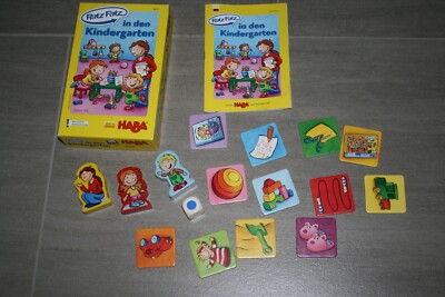 HABA - Ratz Fatz in den Kindergarten- Lernspiel für 1-6 Spieler ab 3-12 Jahre