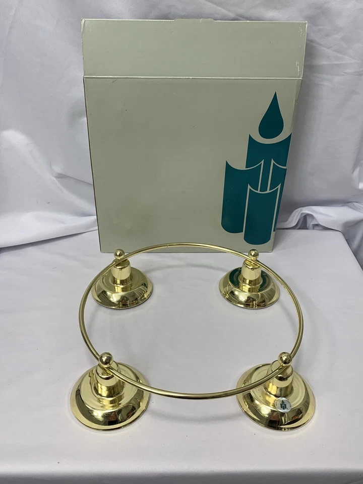 PARTYLITE CENTURY P7366 CENTRO DE MESA CANDELABRO Para 4 Velas (No Incluido) Foto 2 de 4