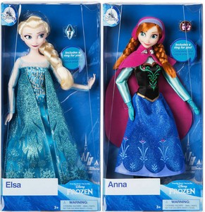 anna frozen bambola