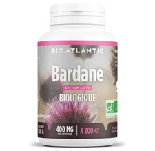 Bio ATLANTIC Bardane Bio - 400mg - 200 comprimés 04/27 - Beauté de la peau
