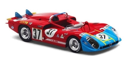 Alfa Romeo Tipo 33 3 h Le Mans 1970 1 43 Model True Scale Miniatures Alfa Romeo Tipo 33 3 h Le Mans 1970 1 43 Model True Scale Miniatures
