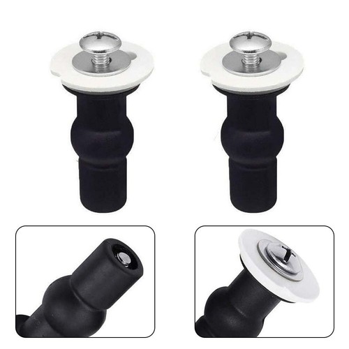 Easy to Install Rubber Stopper Toilet Lid Hinges for Secure Attachment