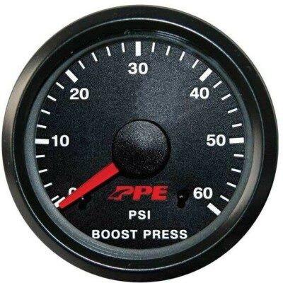 #ad PPE Turbo Boost Pressure Gauge For 2001 2010 Gm 6.6L Duramax 516010000 $79.55