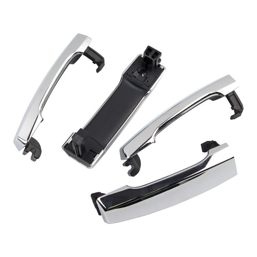 Chrome For Nissan Titan 2004-2018 4PCS Exterior Outside Door Handle Set - Picture 5 of 10