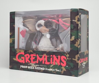 Medicom VCD PROP SIZE GIZMO Combat Ver. Figure Plush Doll Medicom VCD PROP SIZE GIZMO Combat Ver. Figure Plush Doll