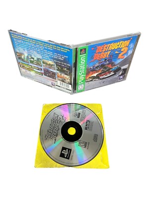 Sony PlayStation 1 PS1 CIB Complete Tested Destruction Derby 2 1997 GH