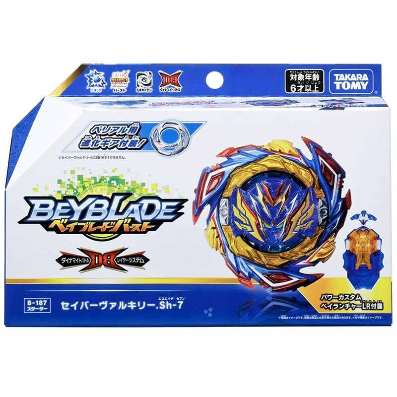 TAKARA TOMY Savior Valkyrie.Sh-7 Burst Beyblade Booster B-187 w