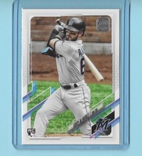 Eddy Alvarez - Miami Marlins - Rookie - #326 - 2021 Topps Series 1