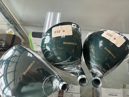 Tour Edge Bazooka Titanium Powered Super Lite Driver 3 & 5 Wood Mens Left Handed - Picture 9 of 10